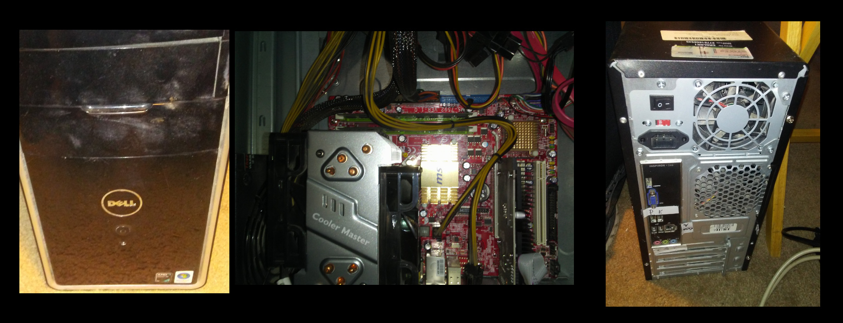 Open Desktop Case